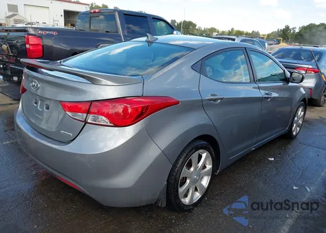 2013 Hyundai Elantra Limited из США, поврежденный, VIN KMHDH4AE9DU919257